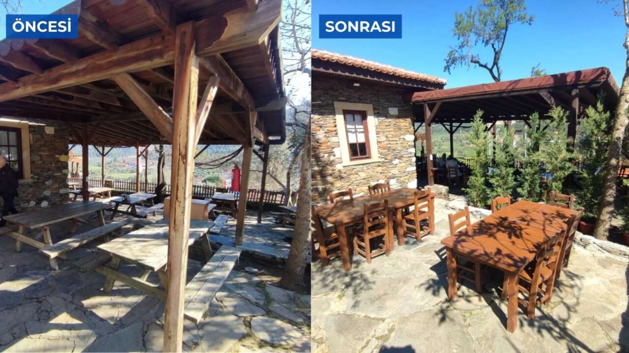 Muğla’nın Kültürel Mirası Belen Kahvesi Yeni Yüzüyle Hizmette 3
